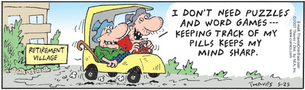 Senior Cartoon