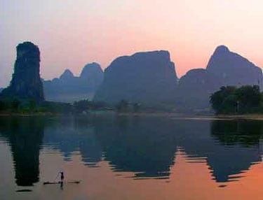 Guilin Li River Peaks China