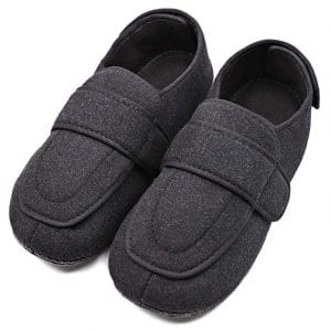 old people velcro shoes