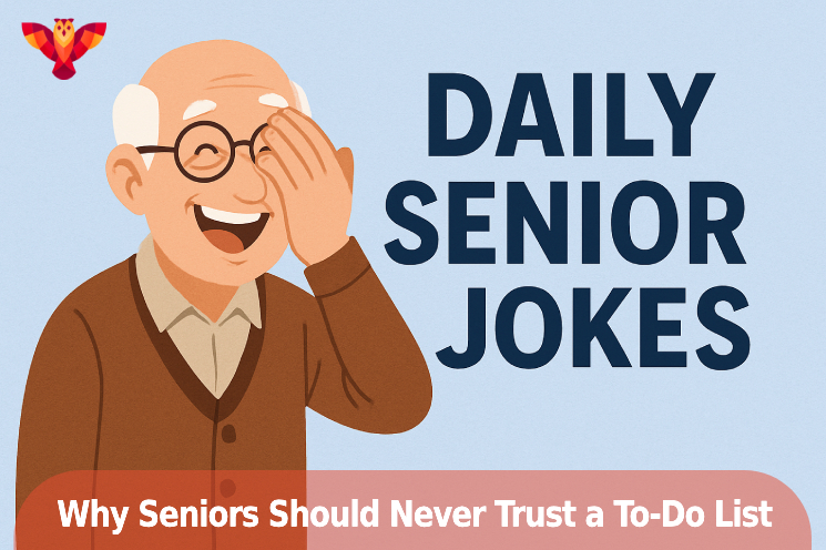 Daily Senior Jokes (Sept 22, 2025): Why Seniors Should Never Trust a To-Do List